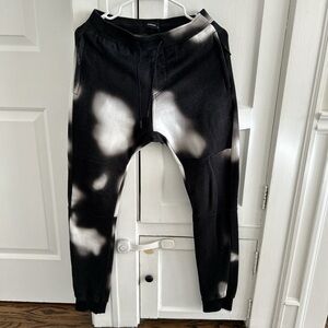 ZANEROBE Patch Sureshot Fleece Jogger Black/White